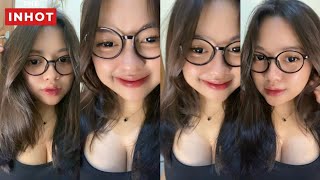 Live Key Terbaru Imut Berkacamata & Lugu, Diam-Diam Pamer Boba Menonjol Bikin Salfok Total