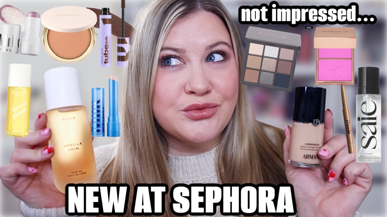 Тестирую несколько новинок косметики Sephora 2026 года!