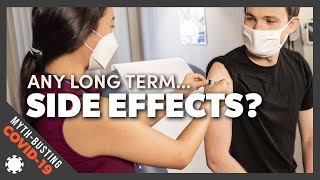 What are the potential long term side effects of receiving a covid vaccine