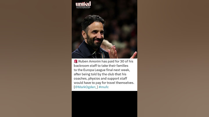 Amorim exposes ineos the cost cutting is beyond a joke. #mufc #manchesterunited #united #manutd