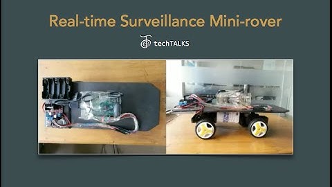 TechTalk: A Real-time Surveillance Mini-rover