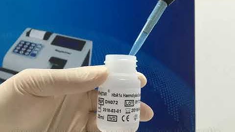 Nephstar HbA1C Test Procedure