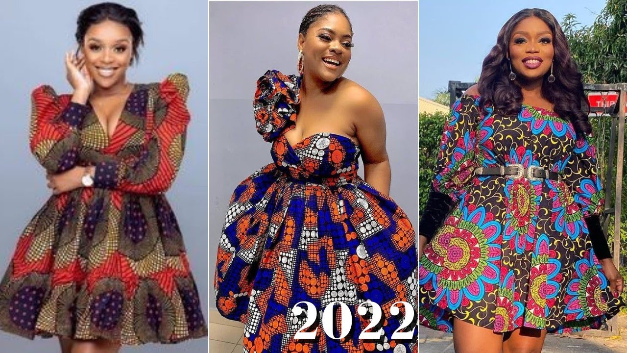 25+ Ankara Flare Gown Styles for Female Bosses and Madames. - Stylish Naija  | Ankara flare gown styles, Short african dresses, Flare gown styles