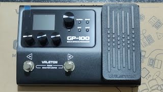 Umboxing Valeton Gp100