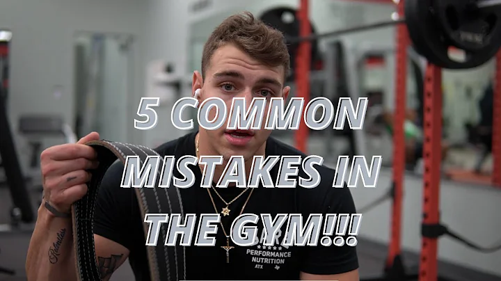 5 MISTAKES I MADE IN THE GYM AND TIPS TO CORRECT T...