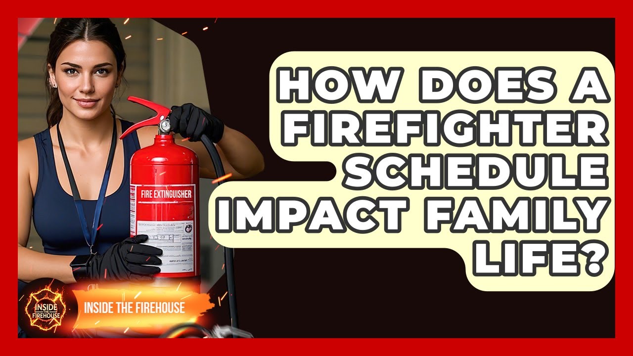 How Does A Firefighter Schedule Impact Family Life? - Inside the Firehouse