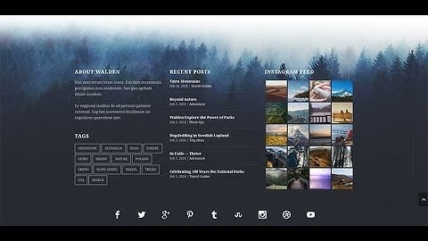 Walden a Premiere Child Theme for Extra