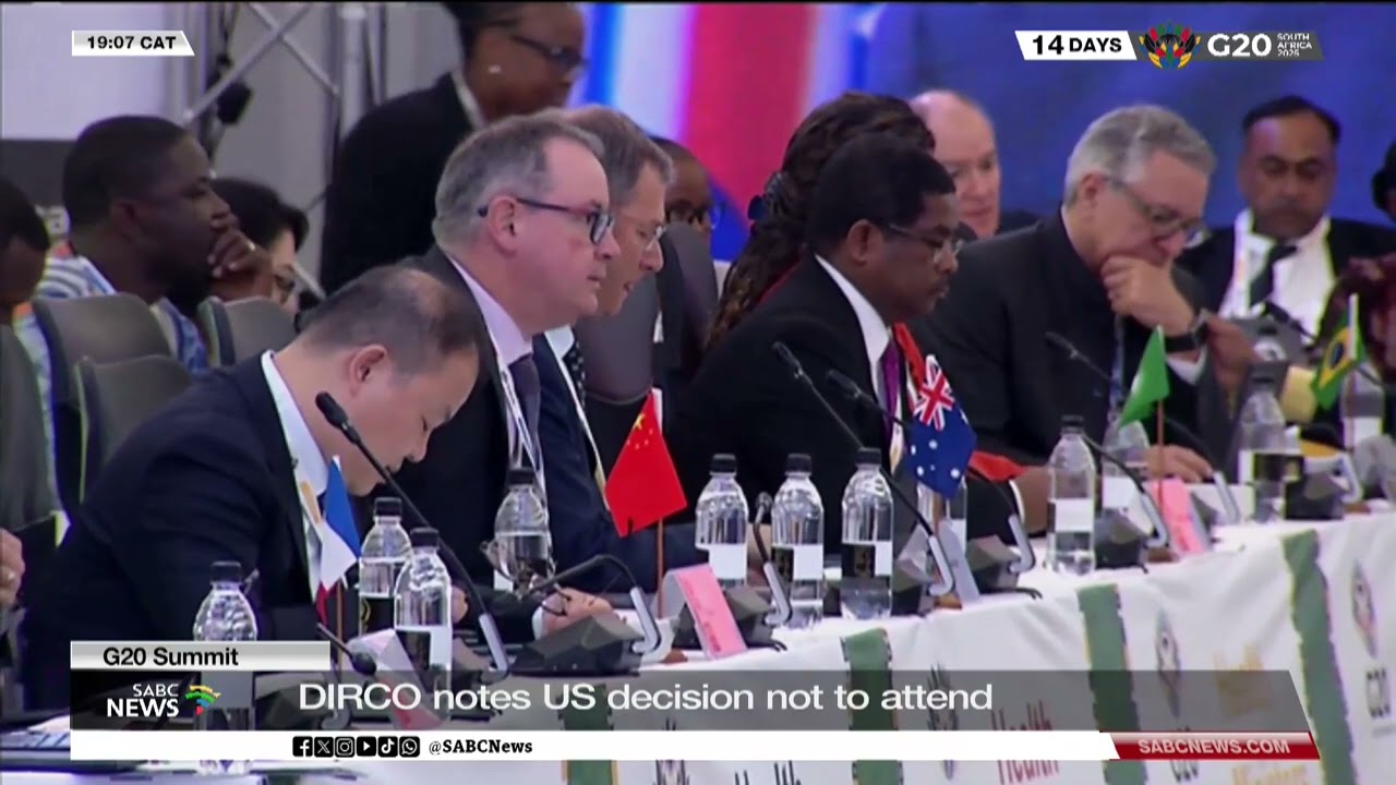 G20 Summit | DIRCO notes US decision not to attend