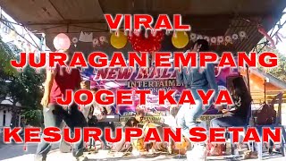 Juragan Empang joged lucu kaya kesurupan