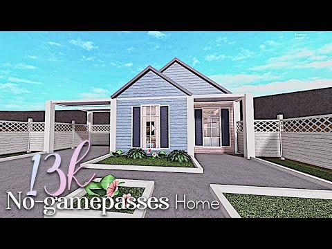 Aesthetic Modern House Bloxburg No Gamepass