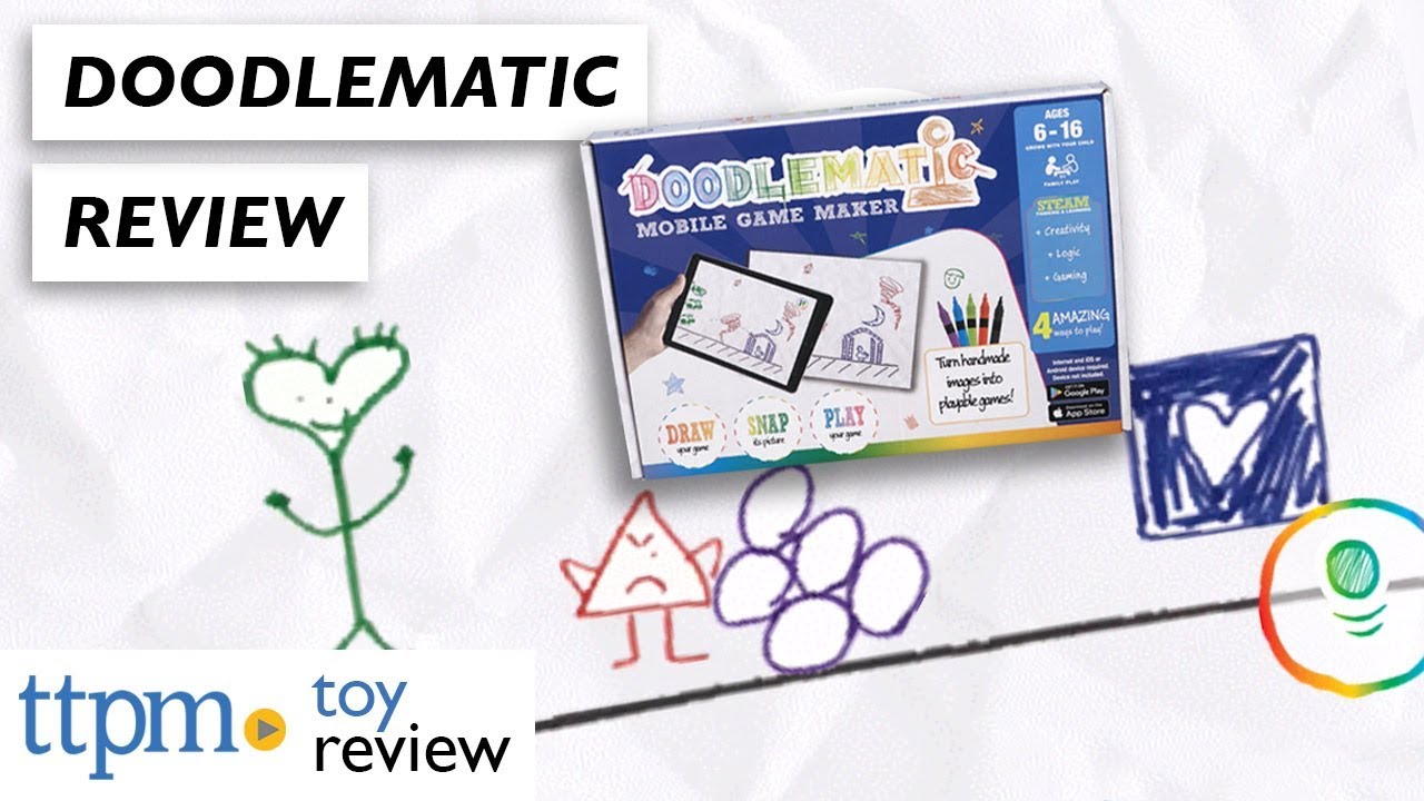 DoodleMatic Interactive Mobile Game Creating Starter Kit, Educational  Games