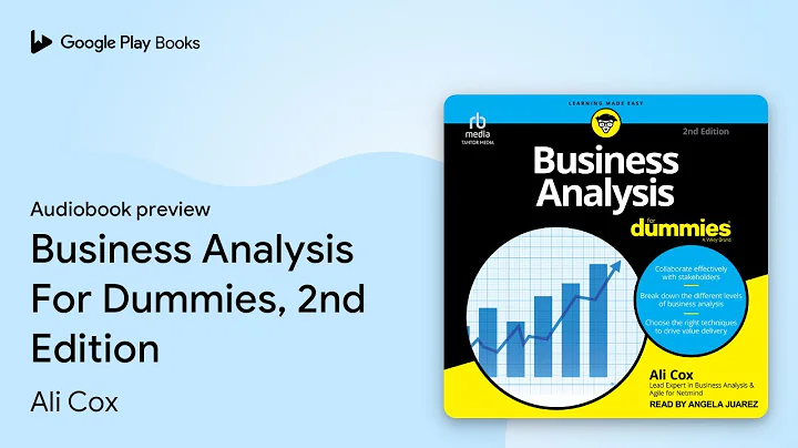 Business Analysis For Dummies, 2nd Edition by Ali Cox · Audiobook preview