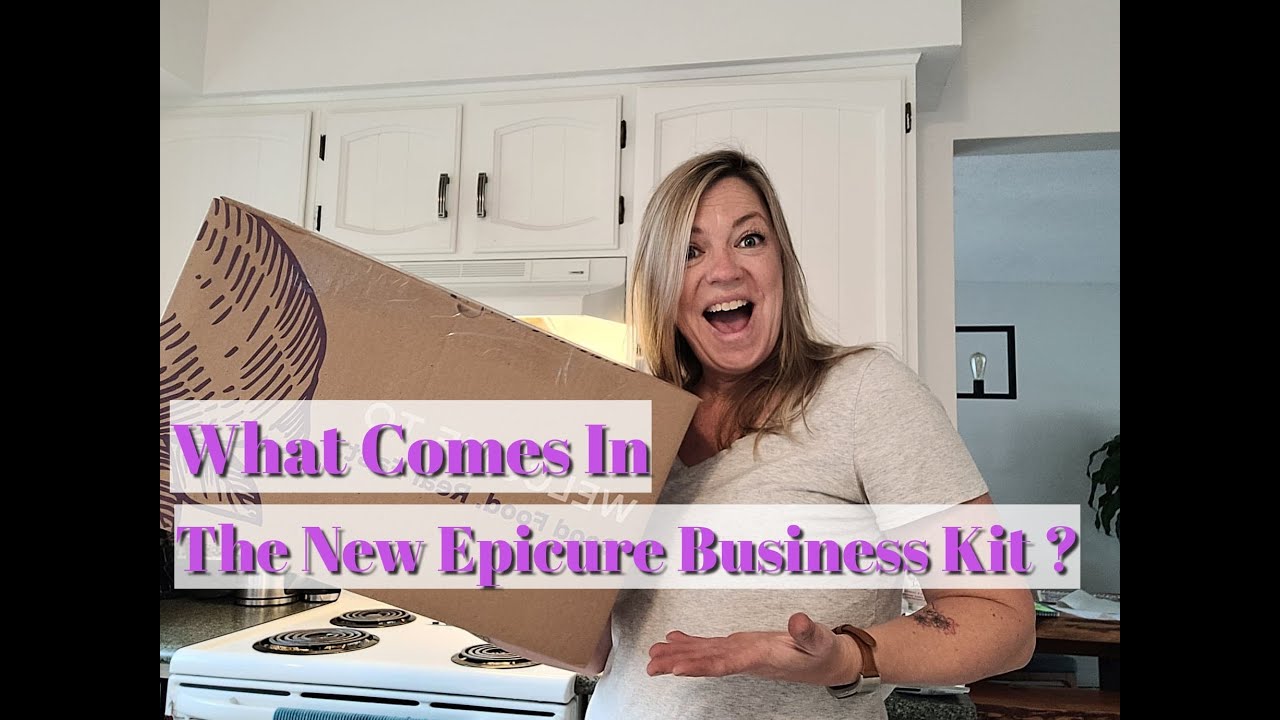 What comes in the New Epicure Consultant Kit 2021