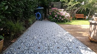 Prachtige Portugese patio van oude grindtegels maken by Nicole Michael DIY 10,282 views 1 year ago 20 minutes