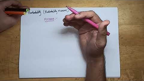 A Friendly Introduction to Rigorous Probability Theory || Chapter 1, Probability Spaces