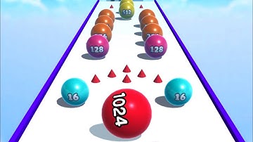 Ball Merge 2048 ! All Levels Gameplay Walkthrough Android, iOS