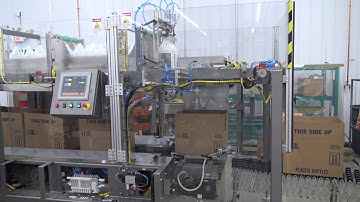 Hamrick Manufacturing - Case Packing Empty Plastic Bottles Upside-Down (HD)