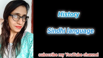 History - Sindhi language