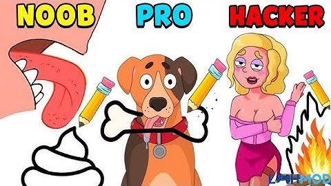 DOP 4: Draw One Part - Gameplay Walkthrough - Levels 1 - 400