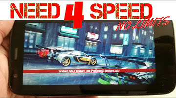 Need For Speed No Limits Android MOTO G