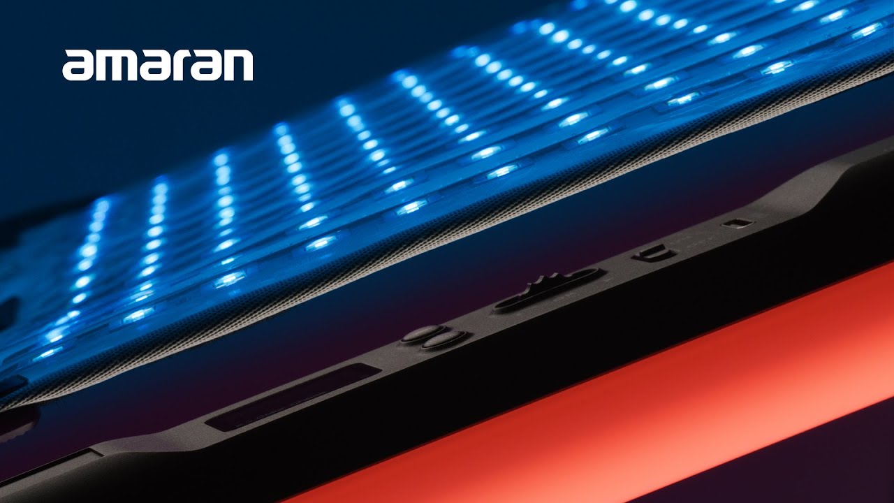 Launching the amaran T2c/T4c Tubes  F21/22/x/c Flexible Lights Evolve  Your Palette YouTube
