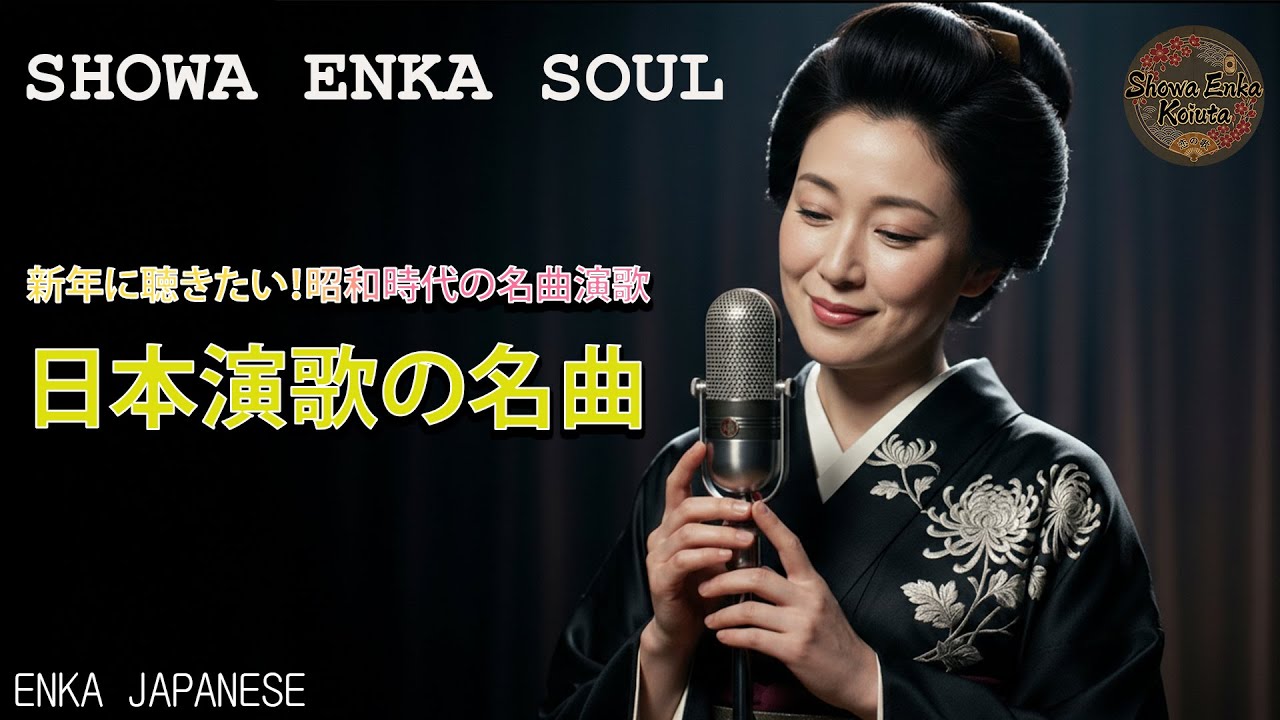 昭和演歌,昭和の歌,昭和歌謡,演歌名曲集,懐かしの名曲,日本の名曲,美空ひばり,森進一,八代亜紀,石川さゆり,五木ひろし,細川たかし,50年代〜70年代演歌,心に響く人生の歌,ノスタルジア音