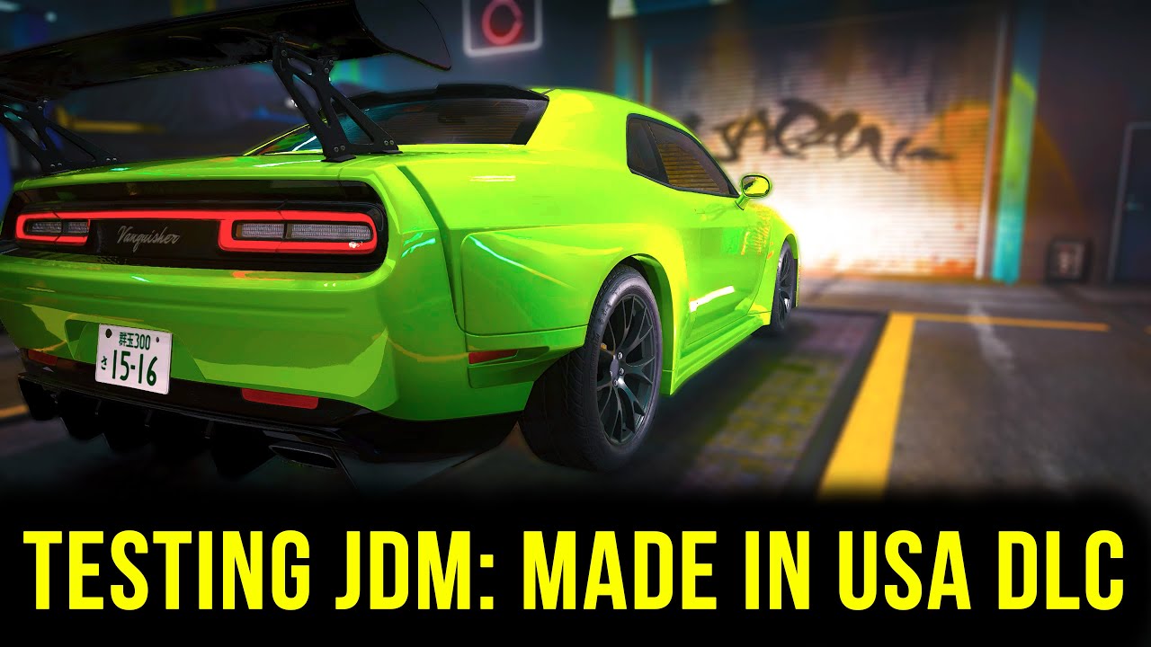 Testing JDM: Japanese Drift Master - Made in USA DLC