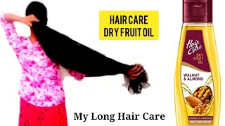 Hair Care Oil Review| My long Hair Care Routine| Hair & Care Dry Fruit Oil With Walnut & Almond