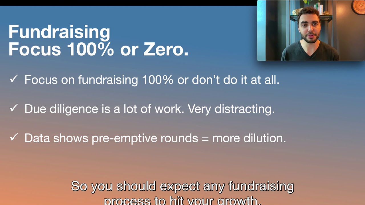 Fundraising: 100% Focus or Zero - YouTube