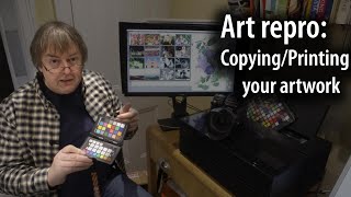 Art reproduction and printing your artwork. Scanning, photographing and printing to inkjet/Giclee
