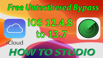 Bypass iOS 12.4.8 to 13.7 Fix On OFF