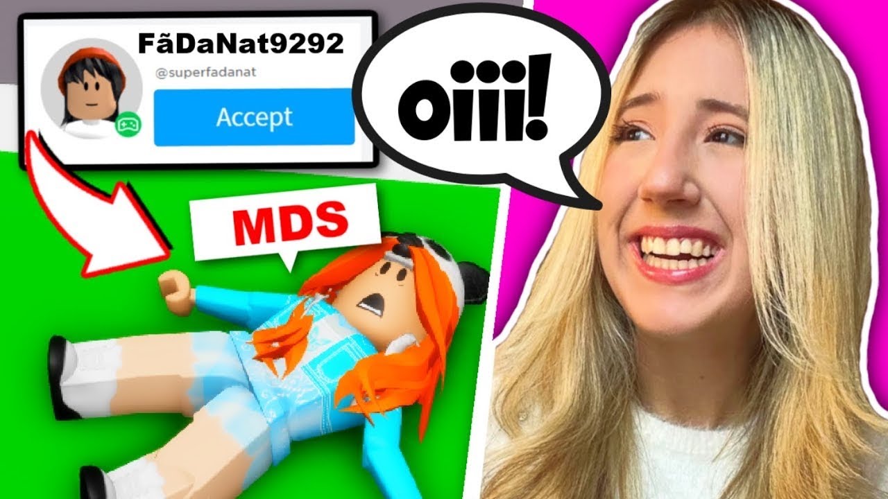 Eu SURPREENDI meus FÃS no ROBLOX! - 1 HORA 