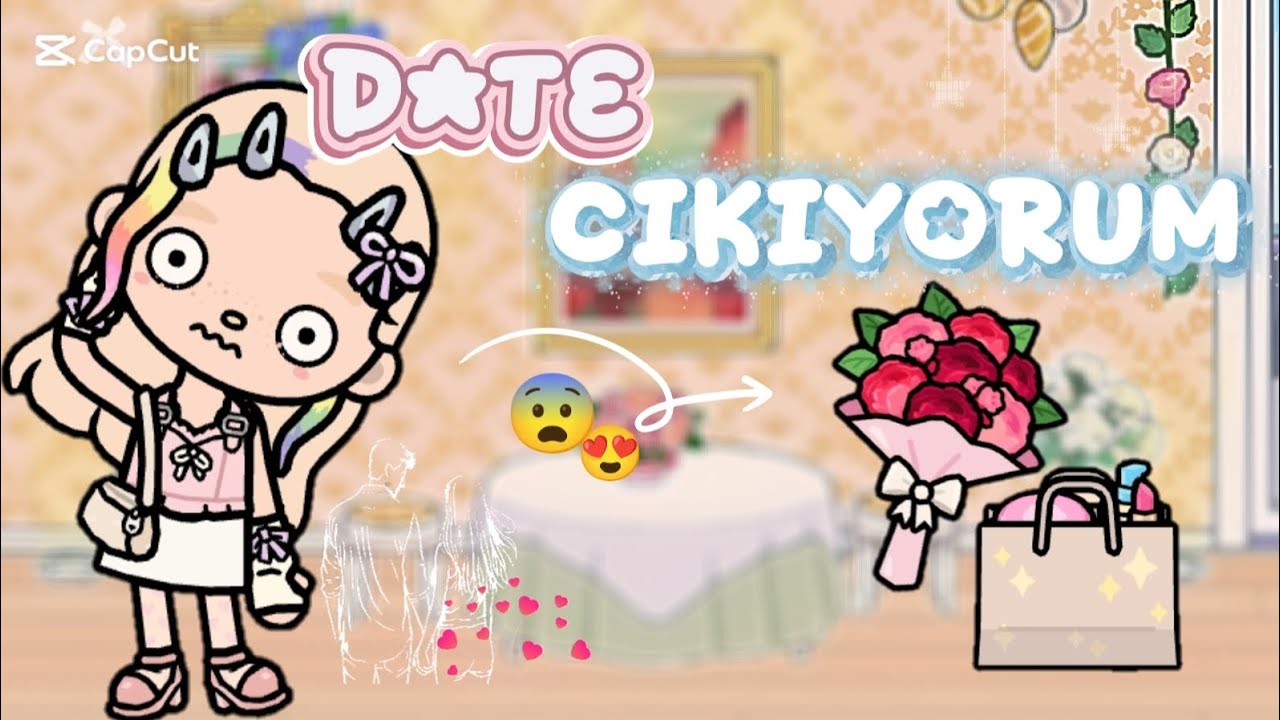 DATE CİKİYORUMM🥹🤍🫶🏻TOCA DAİSY SESLİ🎙️#ytdayibenionecikarnolur #beniönecıkar 