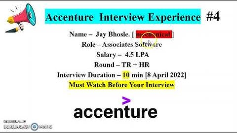Accenture Interview Experience | Accenture interview question & answer | Mechanical Branch | #3
