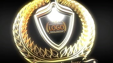 Heraldry 3D logo intro - Intro Animation #39