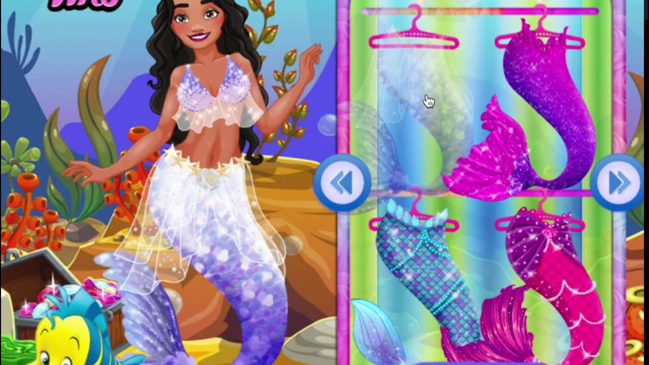 Mermaid Princess Dress up Game html5