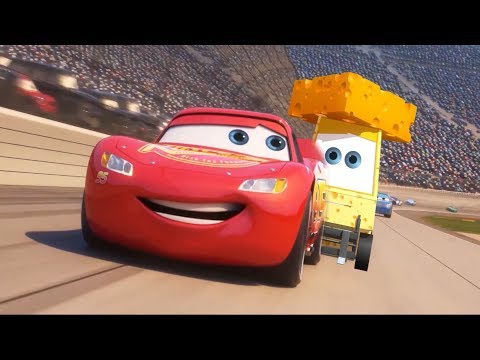 Cars 3 New Scene - Cheesy Grease Lightning Mcqueen Fix !