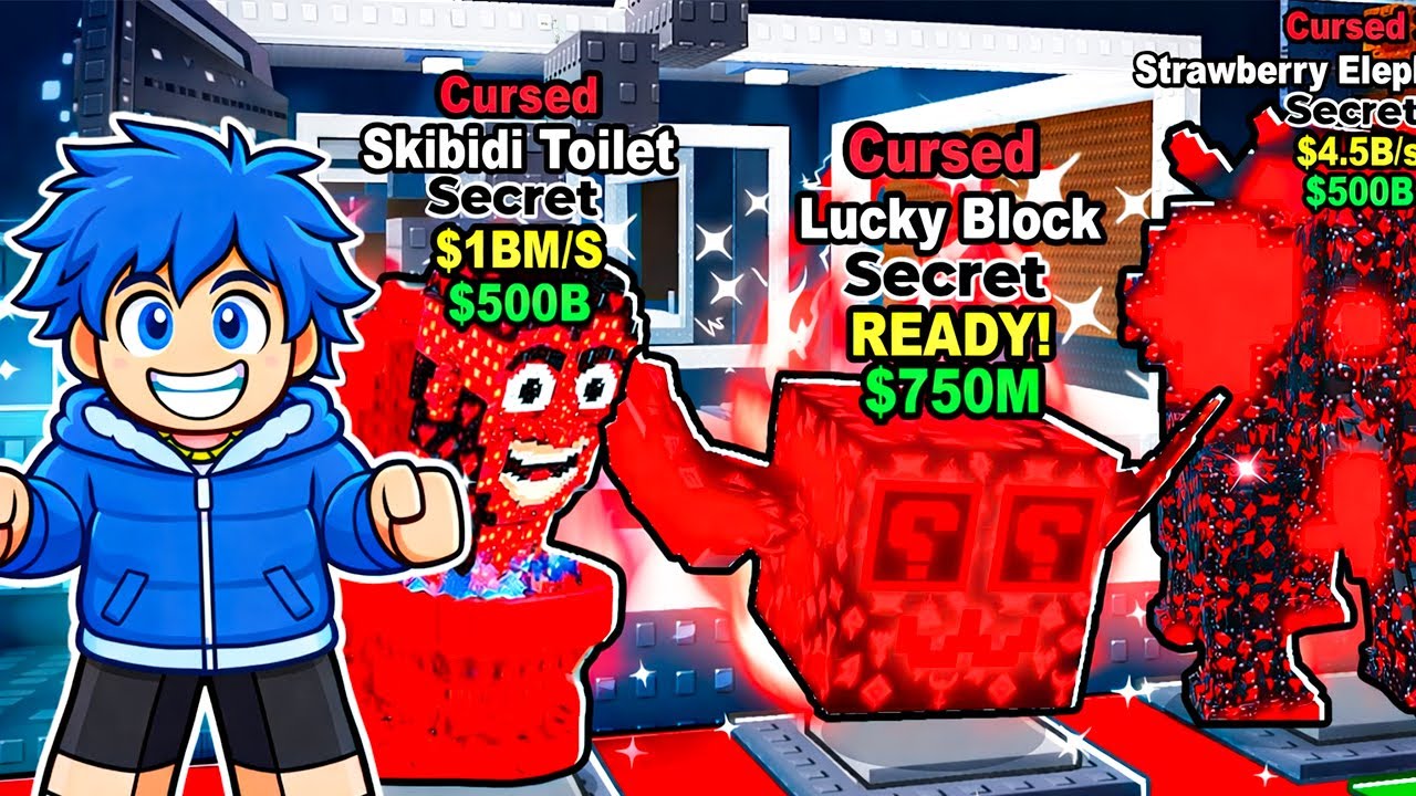 This Game BROKE… 100x Cursed Lucky Blocks in Steal a Brainrot 🤯