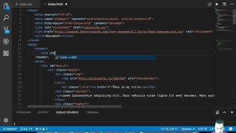 Creating a website | S02E26 | SVG and FontAwesome part1
