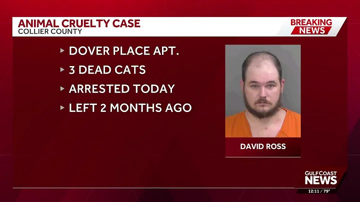 Naples man accused of animal cruelty after 3 cats were found dead in his apartment