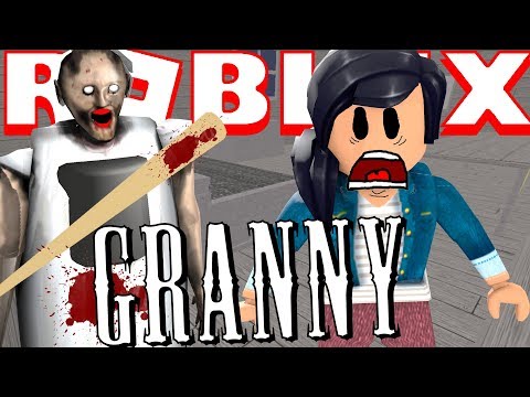 Playing Granny In Roblox I Got To Be Granny Youtube - granny horror game in roblox youtube