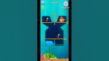 Fish love game pull the pin level 151 | Save fish game#Short#Shorts#shortsfeed#Viral#gaming#Trending