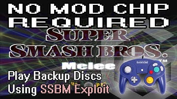 GameCube Softmod - Run Backup Discs Using SSBM Exploit (2015 Method)