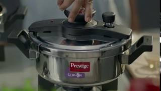 how to use clip on pressure cooker 1