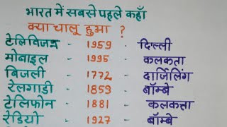 मोबाइल सबसे पहले कहां चला - भारत में | #rajasthan #history #gk #facts #shorts #viral #video