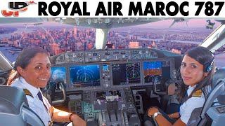 ROYAL AIR MAROC Ladies Piloting BOEING 787 to New York City screenshot 2