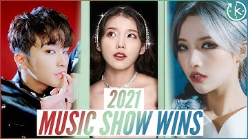 Kpop Songs With The Most MUSIC SHOW Wins In 2021