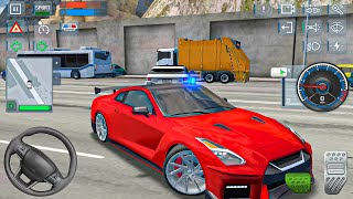 Modern Police Driving School 3D: city luxury police car driving #08 - car game android gameplay screenshot 1