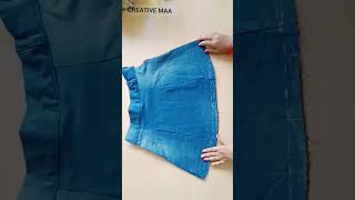 Baby Skirt From Old Jeans