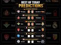 Top Football Predictions Today🔥 Real Madrid vs Betis, Napoli, Leipzig, Napoli, Leicester, Nottingham